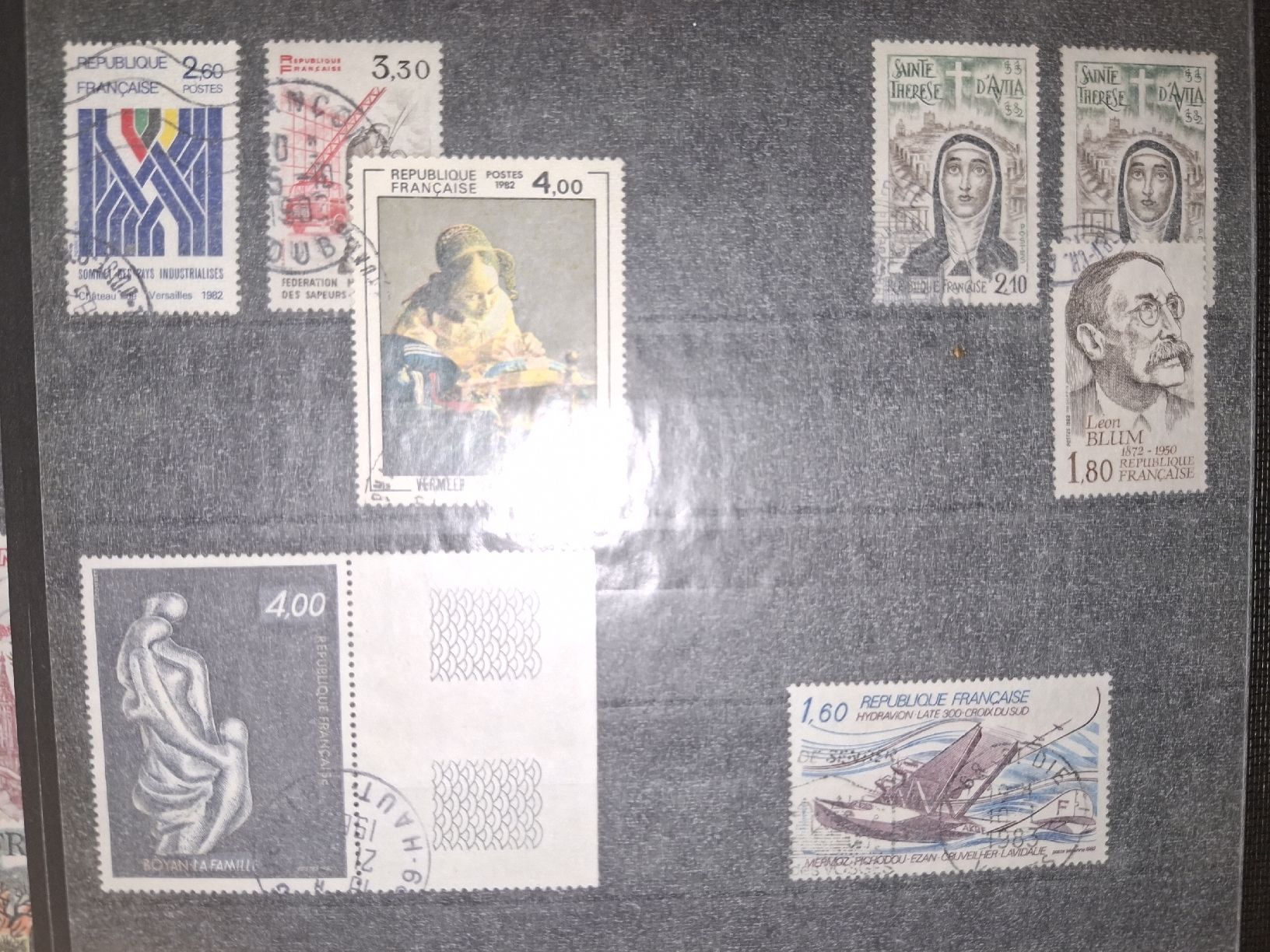Tutti i francobolli: Briefmarkensammlung Frankreich eher Dubletten  – Usato da Balgach venduto da SIMEON27 8