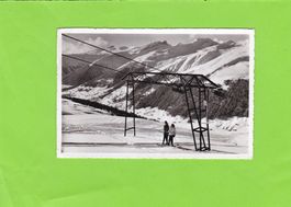Davos-Skilift Ischalp-Bräma-Büel, belebt