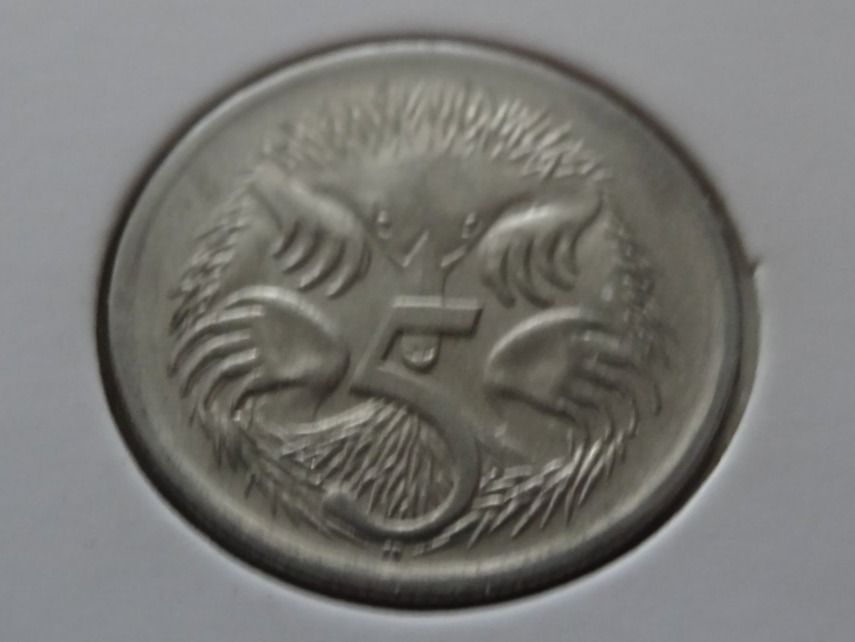Tutti le monete: AUSTRALIA  5  Cents  1988 – Usato da Romanel-sur-Lausanne venduto da Swift13 1