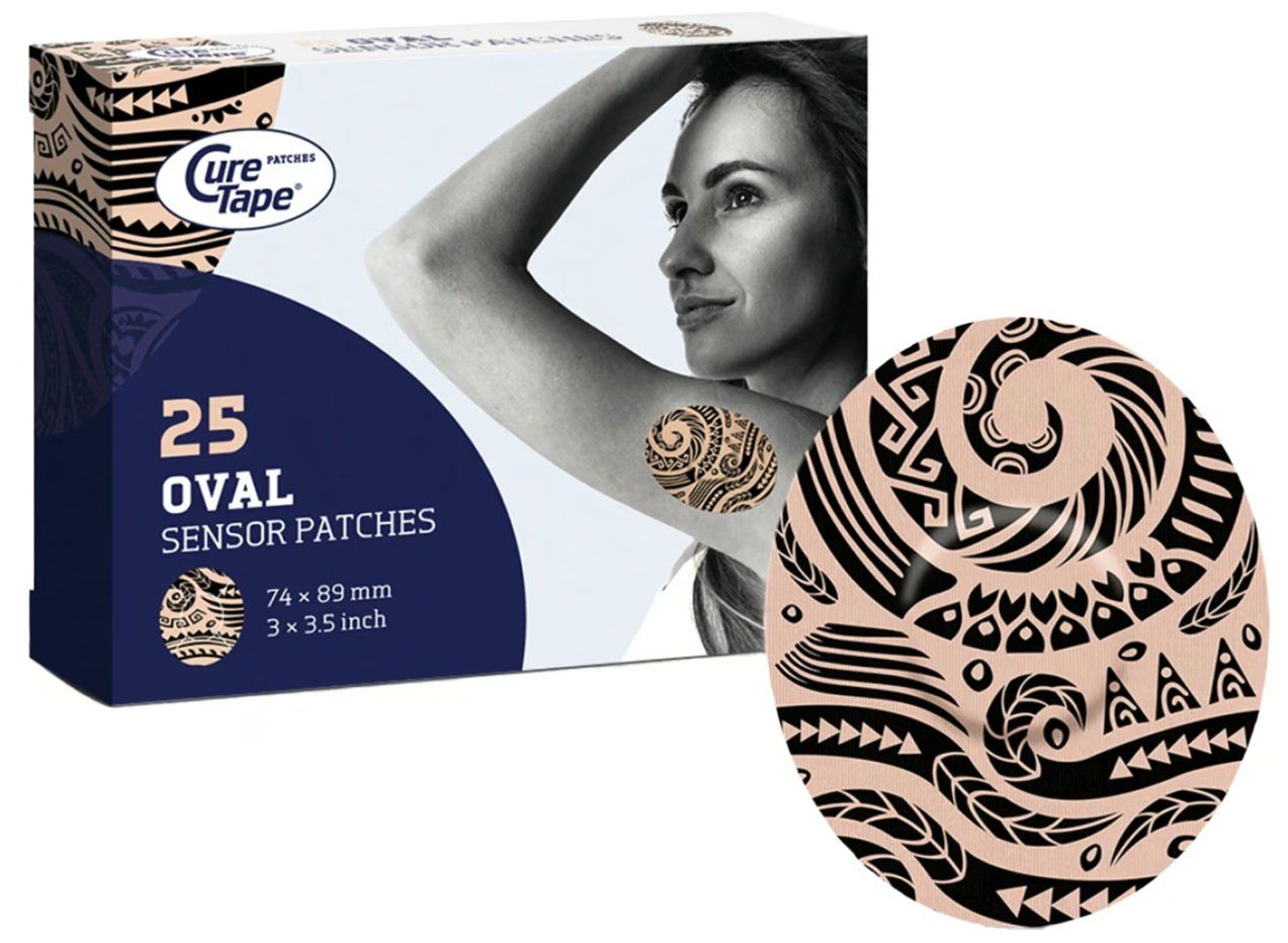 Attrezzature mediche: CureTape Sensor Patches Oval Art – Nuovo (secondo la descrizione) da Obergerlafingen venduto da S-T-S