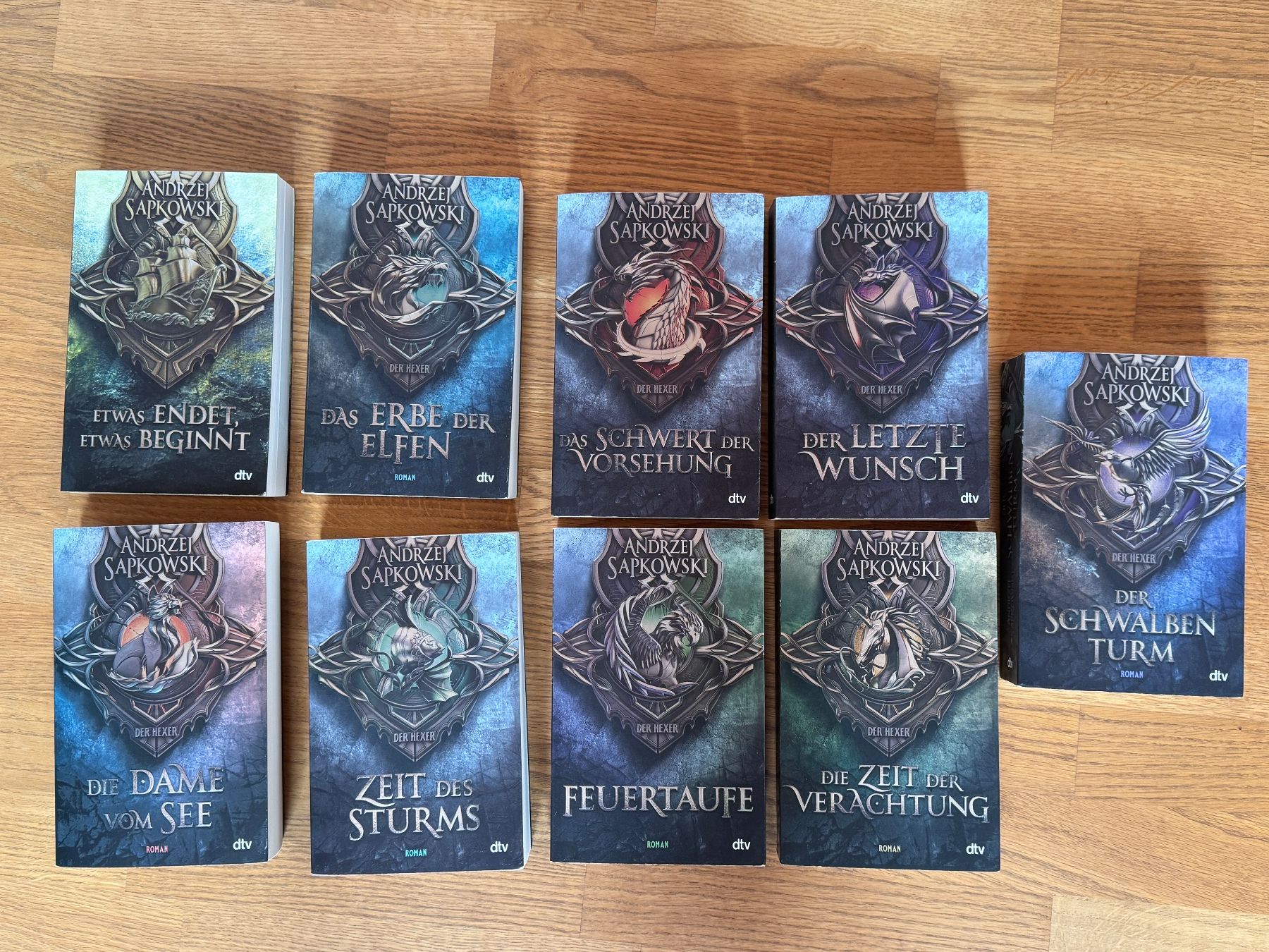 Bücher: Hexer Saga The Witcher 9 Bücher Andrzej Sapkowski – Gebraucht aus Bremgarten b. Bern von misscello