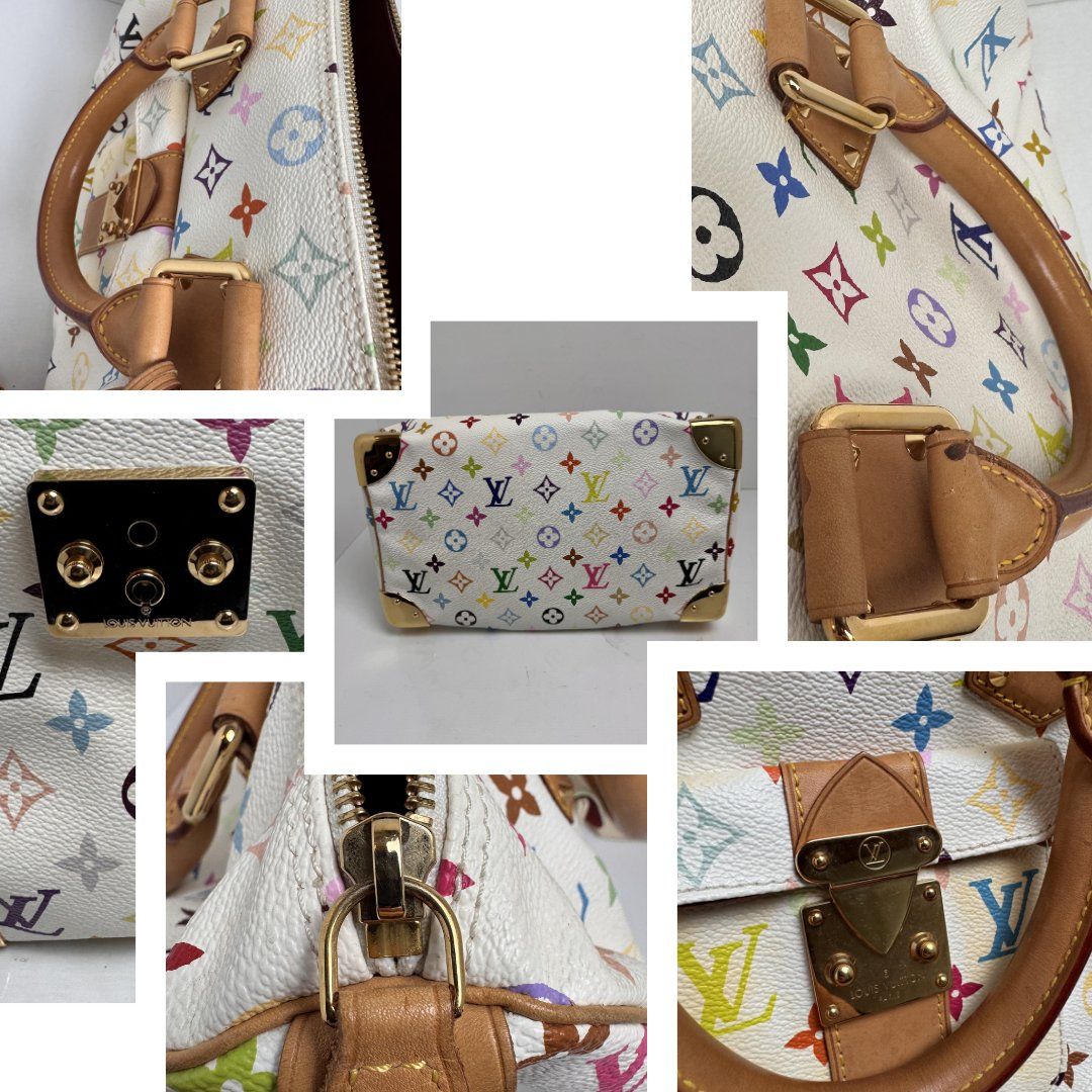Louis Vuitton Taschen: Louis Vuitton Murakami Multicolor Speedy 30 - Certified – Gebraucht aus Porrentruy von MadameResell 9