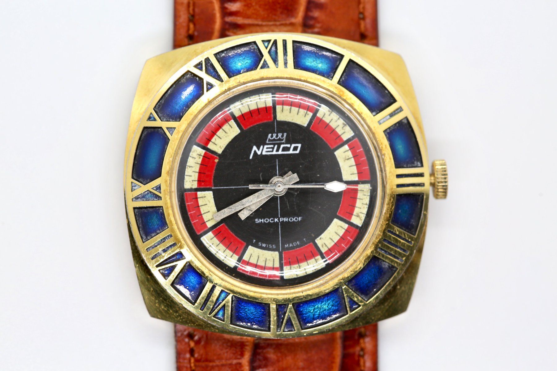 Uhren: Nelco Vintage 41mm ab 1Fr! – Gebraucht aus Reinach BL von Han-Numismatik