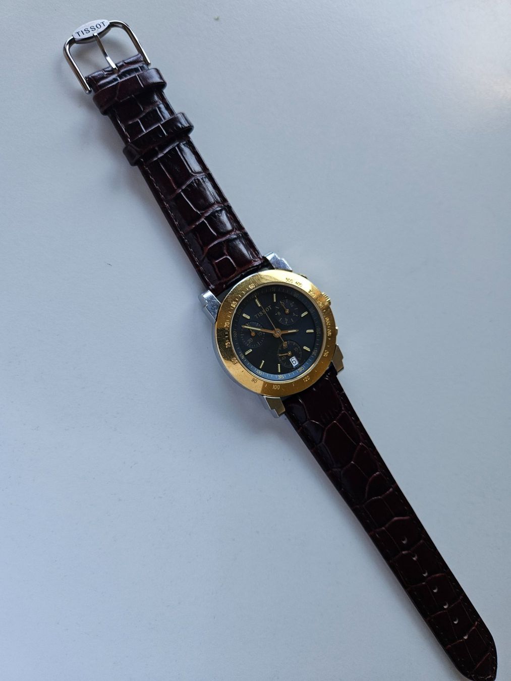 Tissot Orologi: 553 Tissot Chronograph Date Quartz – Usato da Berikon venduto da mmm21 3