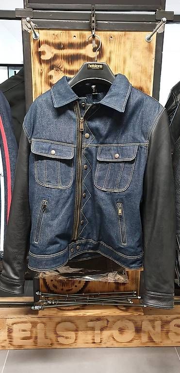 Jacken: Helstons Motorradjacke Leder-Jeans 2XL – Gebraucht aus Hünenberg von Rzirkon 4