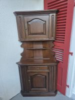 Eckschrank mit Schublade und Fach, Massivholz,  gut erhalten