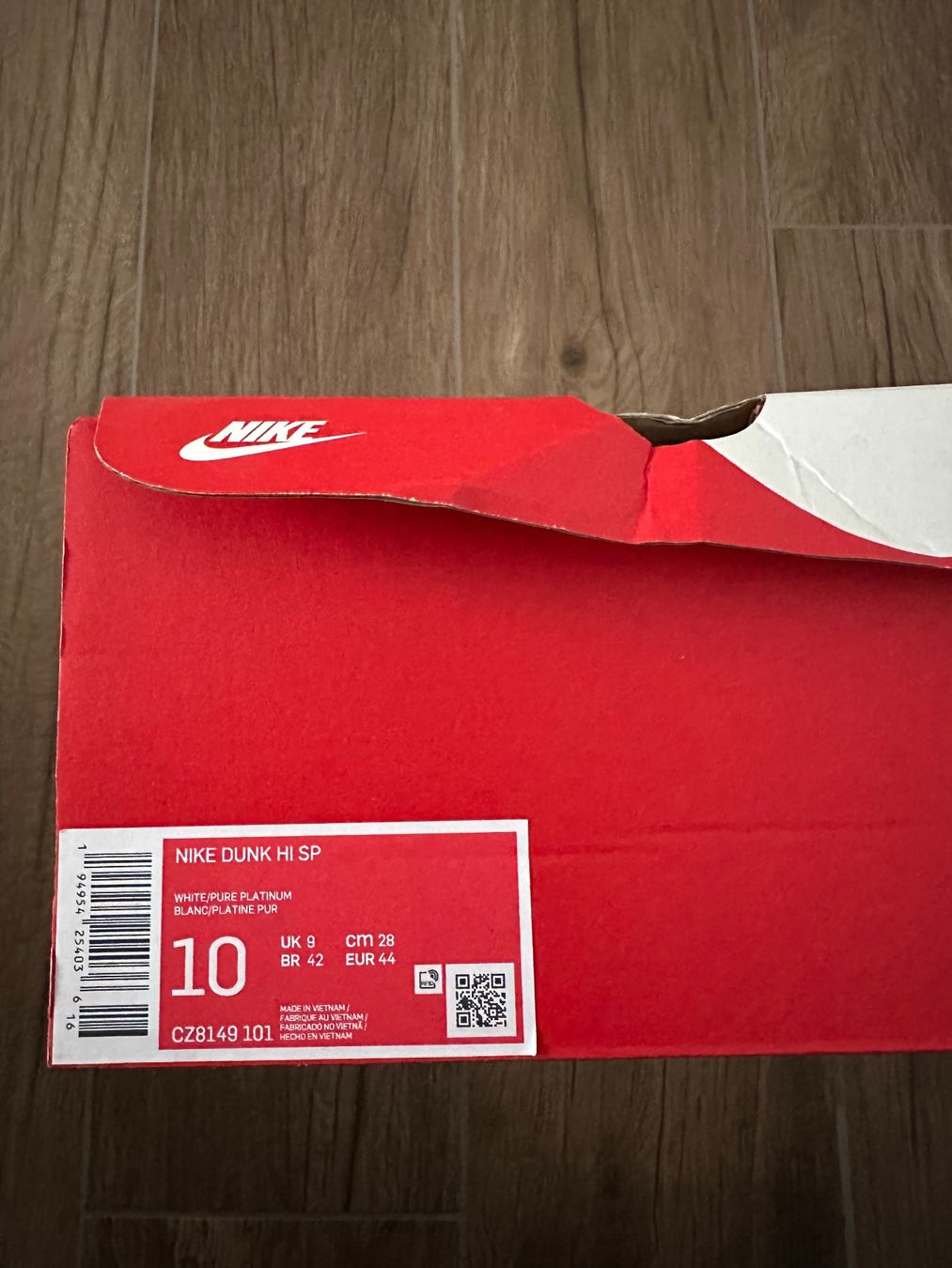 Nike Scarpe da uomo: Nike Dunk High SP White Grey – Usato da St.Gallen venduto da BrkG 4