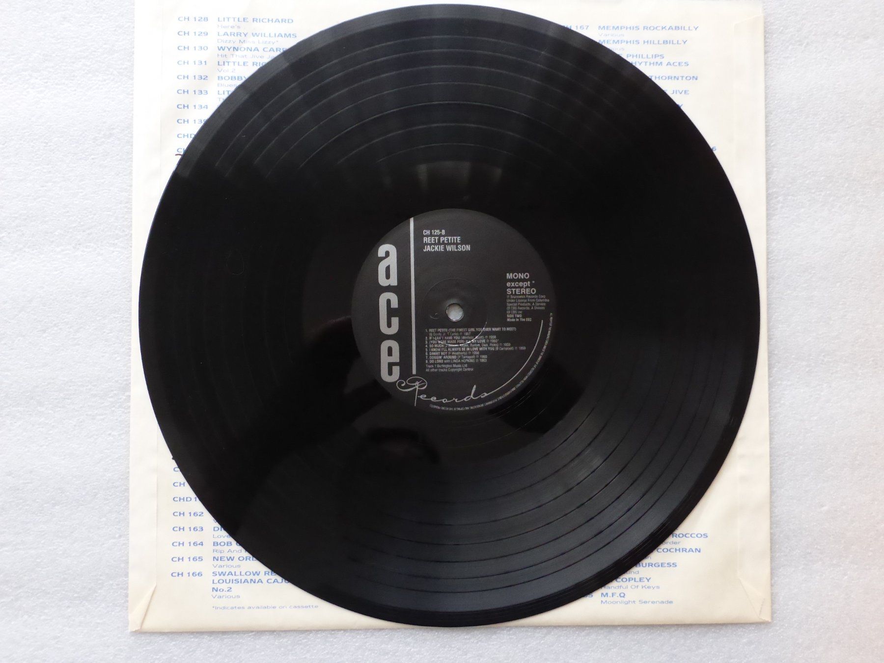 Schallplatten: VINYL  LP  JACKIE WILSON – Gebraucht aus Küssnacht am Rigi von Sunnestrahl 2