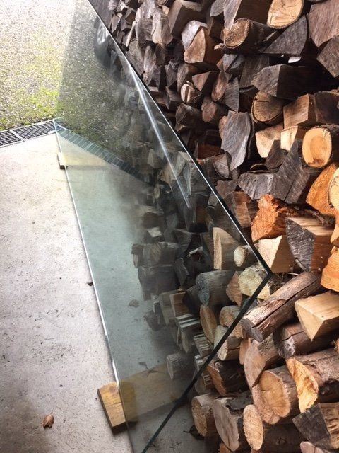 Bicchieri: Glasplatte Tischplatte aus Glas – Usato da Riedholz venduto da visus