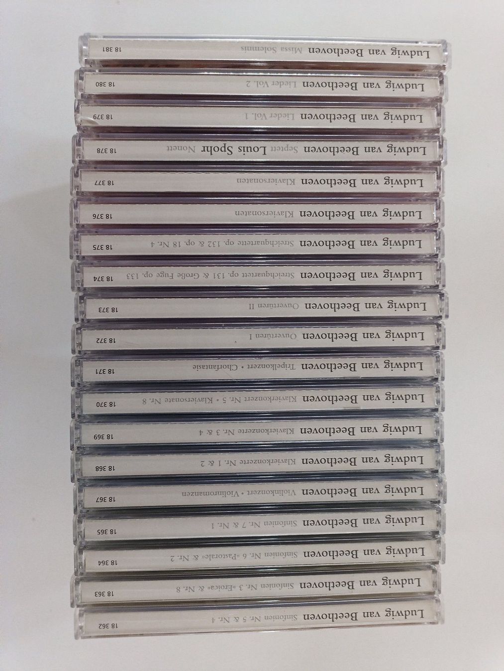 CD: Beethoven Grosse Sammlung Klassischer Musik 19 CDs – Usato da Zürich venduto da danihell 1