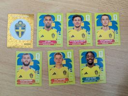 Panini WM 2026 verschiedene Bilder SWE