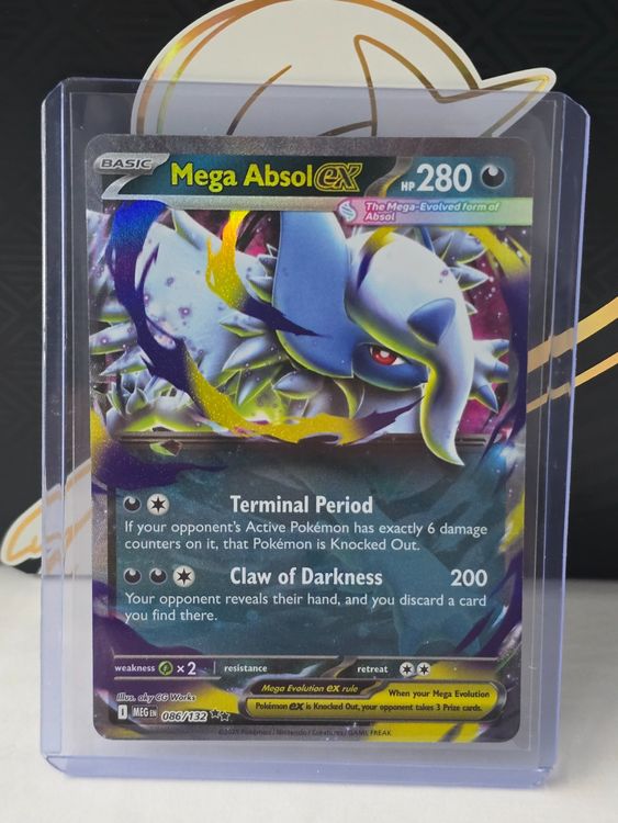 Coffret Pokémon Méga-Absol Ex 086/132 - Myboost X Méga-Évolution 1 (10 Cartes Françaises)