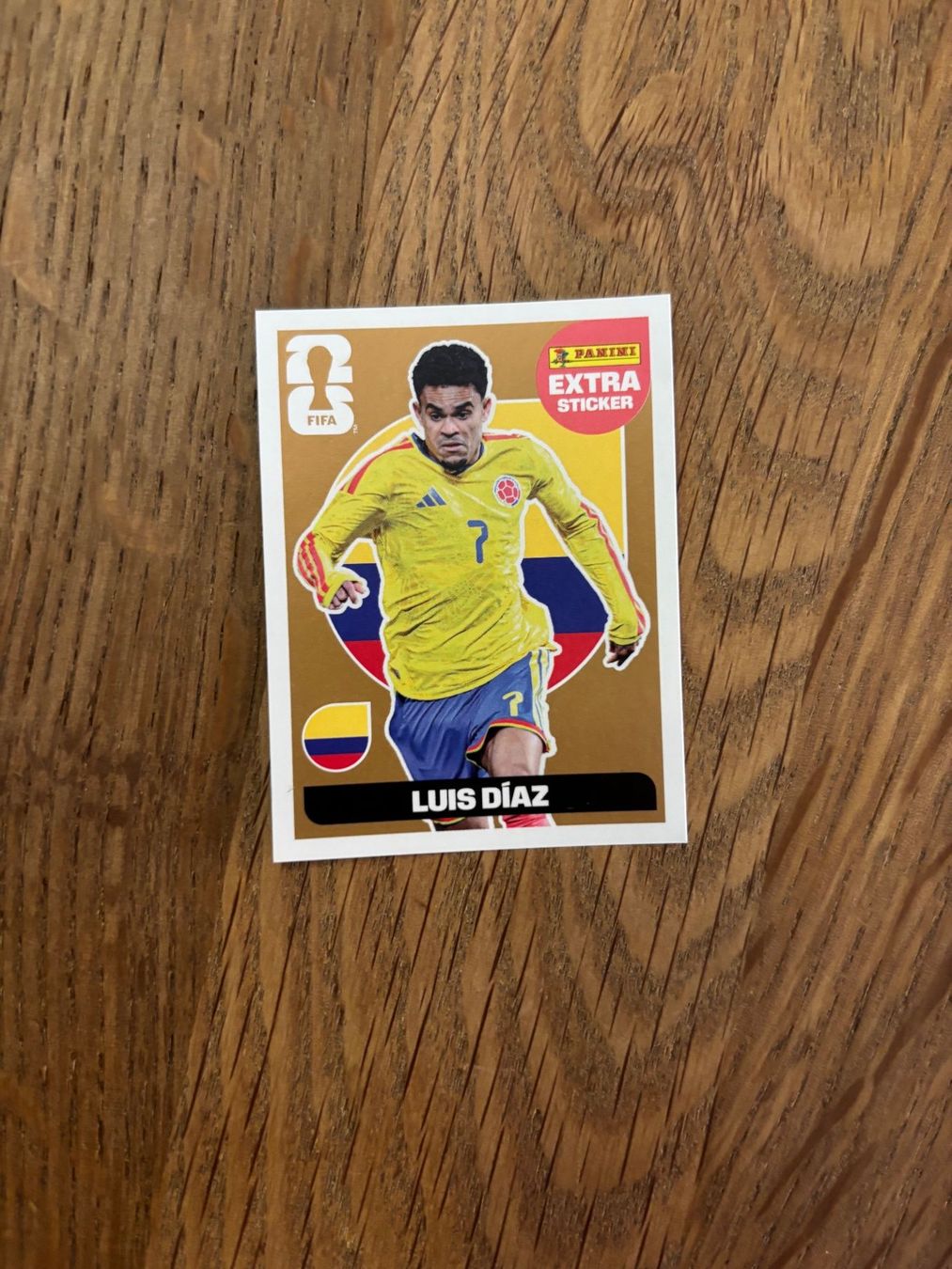 Panini Carte collezionabili: Panini 2026 Extra Sticker Luis Diaz Bronze – Usato da Russikon venduto da ner_qjl9