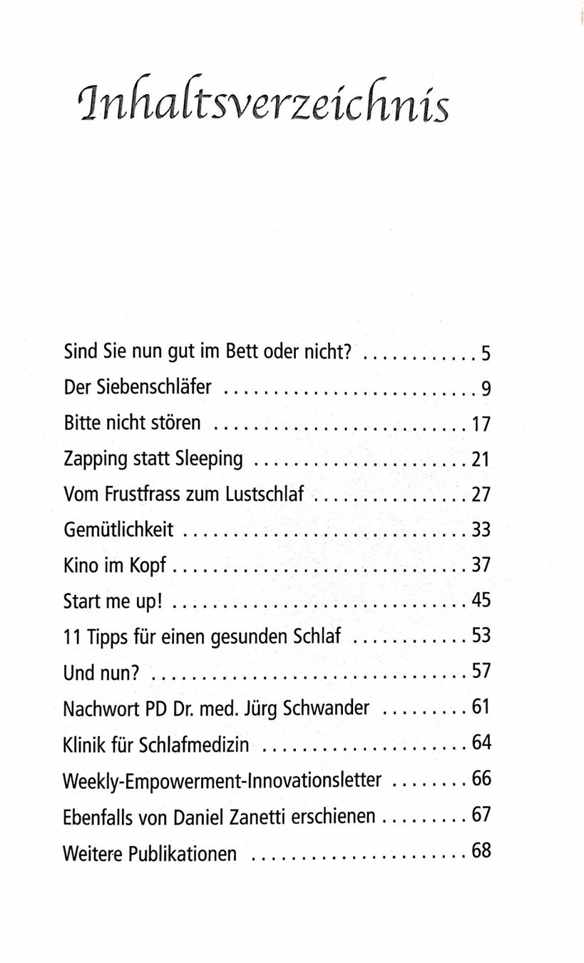 Libri: Sind Sie gut im Bett? (Daniel Zanetti) – Nuovo (secondo la descrizione) da Sarnen venduto da Livres 3