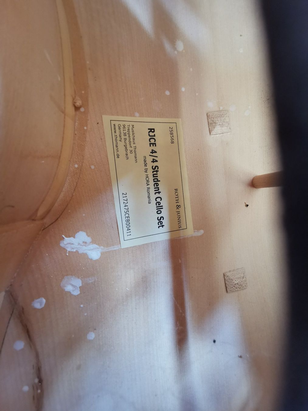 Strumenti musicali: Cello 4/4 – Usato da Root venduto da kac_tzs7 3