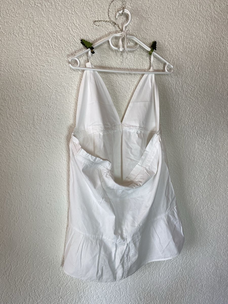 Vestiti: 100% Baumwollkleid Rückenfrei – Usato da Emmen venduto da Linda-Bachmann 1