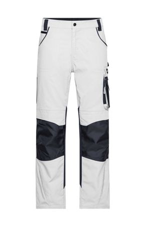 James&Nicholson Arbeits- Bundhose, weis/carbon, JN832, 52