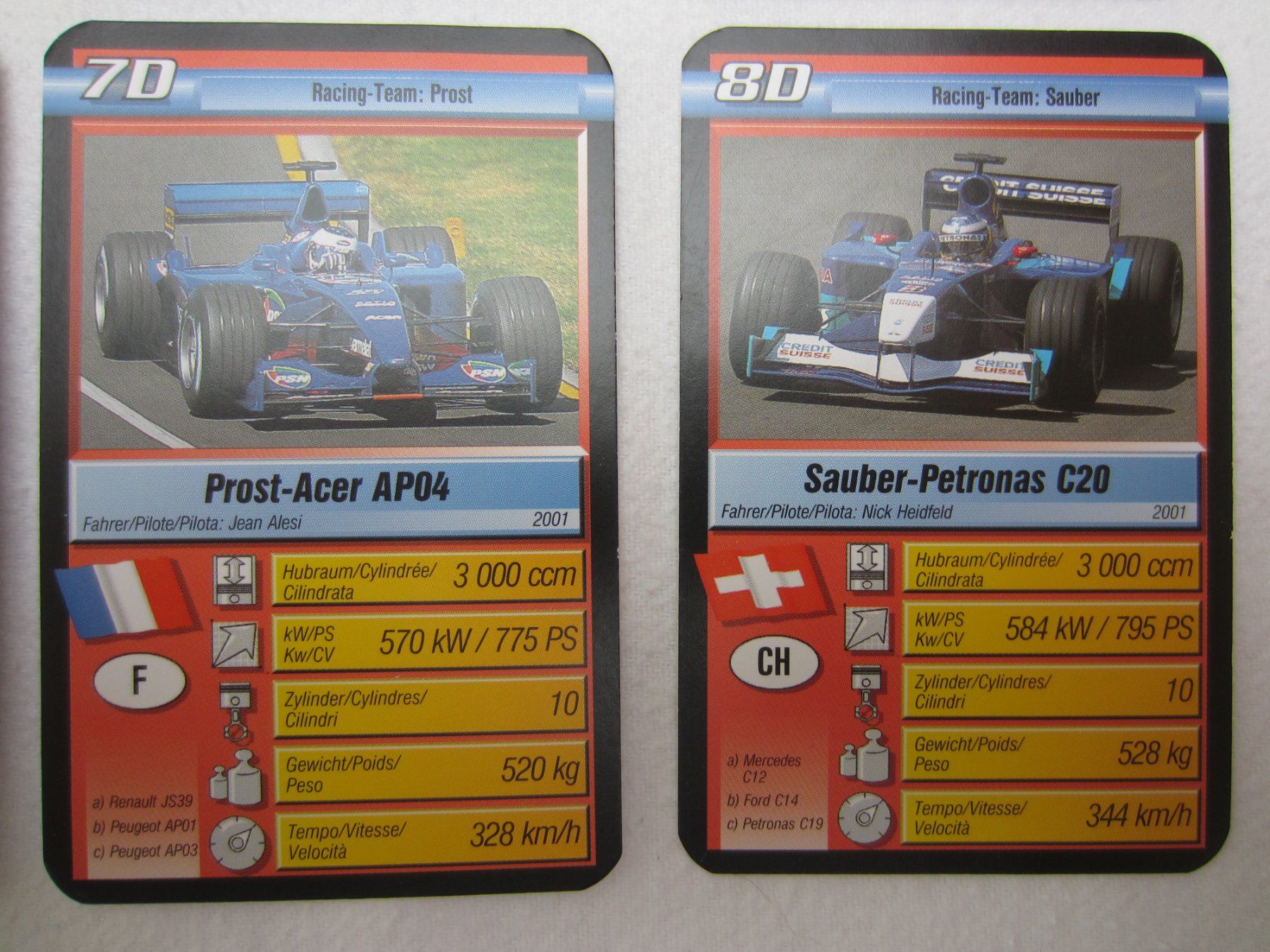 Ravensburger Spiele: Quartett Pole Position Ravensburger Spielkarten F1 – Gebraucht aus Sursee von Tschiger 4