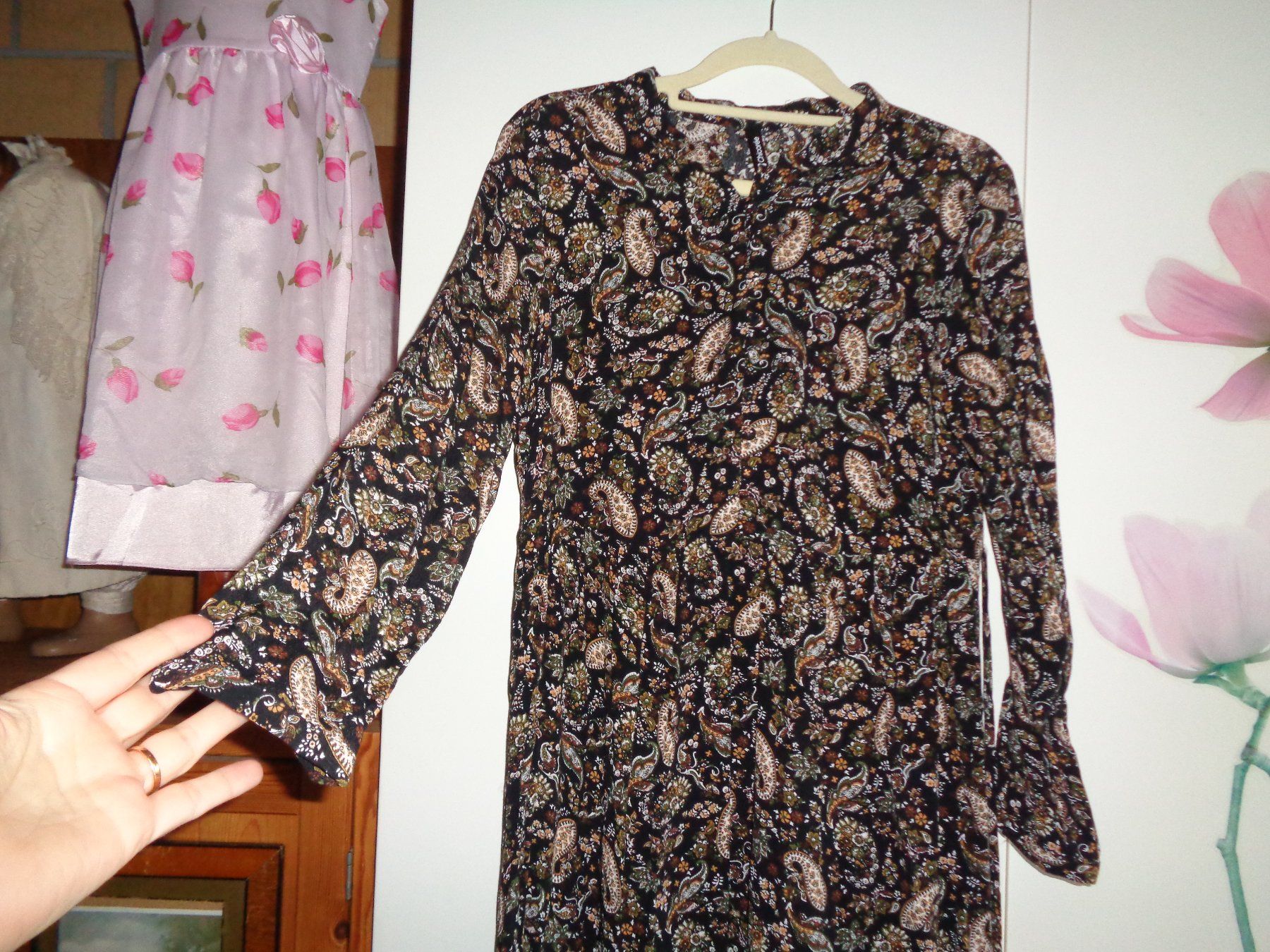 Kleider: *** Muster-Kleid *** / von Chicoree / Bindebänder – Neu (gemäss Beschreibung) aus Othmarsingen von Leuchtturmlady 1
