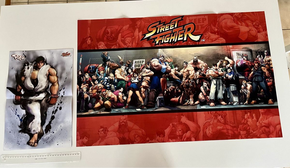 Foto & Immagini: Street Fighter II and Ryu posters – Nuovo (secondo la descrizione) da Caslano venduto da Berry78