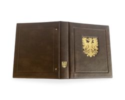 PHILSWISS Ringbinder-Briefmarkenalbum Kunstleder