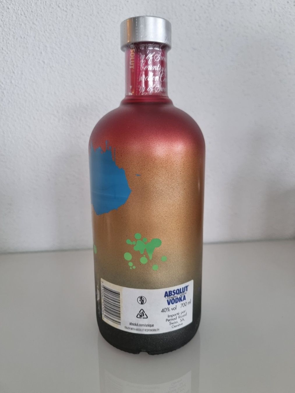 Absolut Vodka Bevande alcoliche: Absolut Vodka Unique, Limited Edition – Nuovo e nell'imballaggio originale da St. Erhard venduto da ITR1727 2