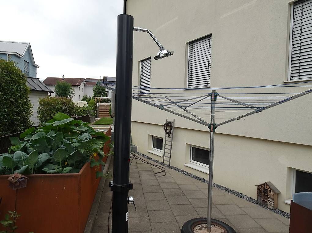 Docce: Solardusche Pool Aussen Dusche Gartendusche Pooldusche – Difettoso da Eschen venduto da f-jag-f 3