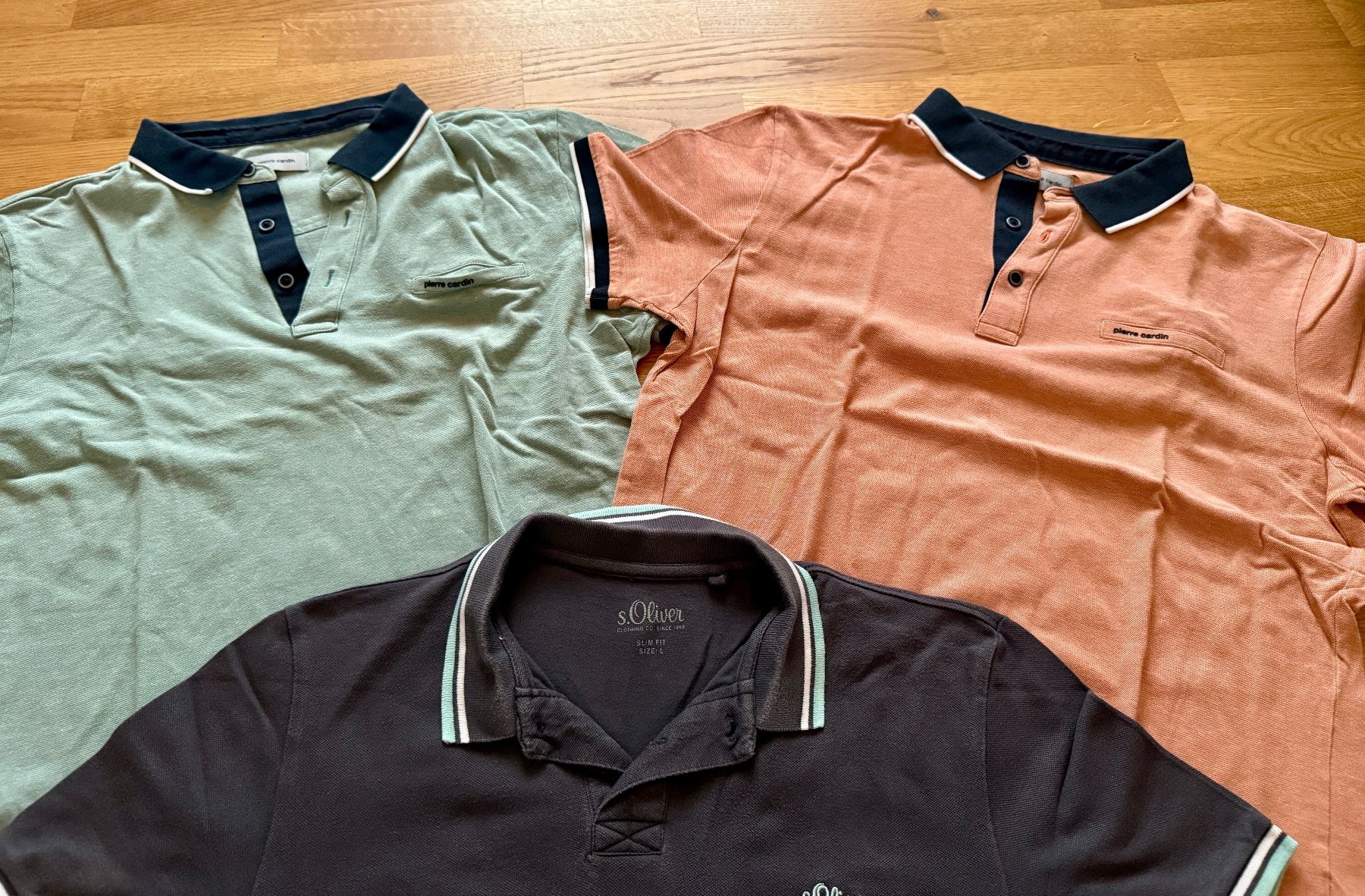 Magliette Polo: 3er Set Herren Polo Shirts, Grösse L – Usato da Pfungen venduto da Valimanya 1