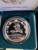 US Dollar Silber Gedenkmünze 1997 Botanischer Garten, Top!