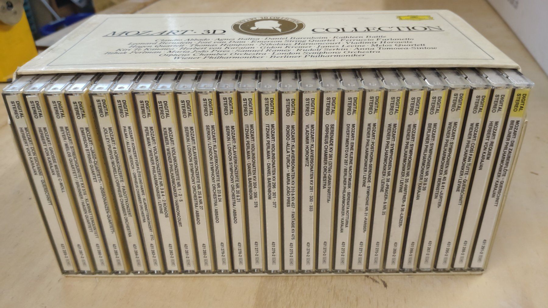 CD: MOZART 3D COLLECTION - 25 CD coffret – Usato da Vuadens venduto da Tsaberli1 1