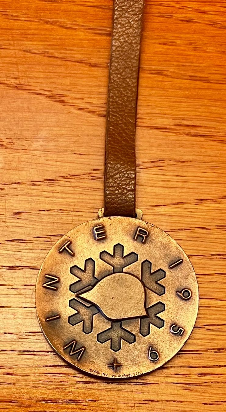 Medaglie: Medaille division 9. Hivers 1959 Winter – Usato da Nyon venduto da 65d45