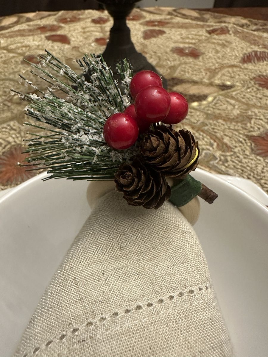 Tutte le decorazioni: Weihnachtliche Servierten-Ringe – Nuovo e nell'imballaggio originale da Glattpark-Opfikon venduto da Anahita-R