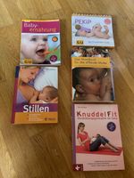 Diverse Ratgeber zum Thema Stillen, Baby