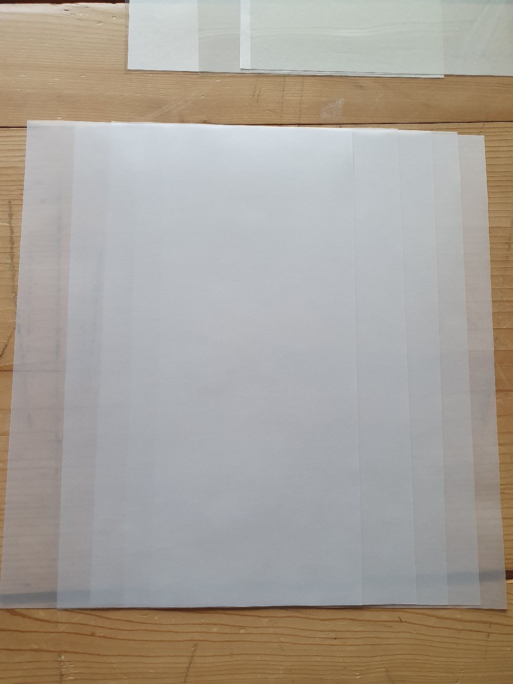 Papiere: Transparentpapier-Bögen – Neu und originalverpackt aus Steinach von Xamax18 4