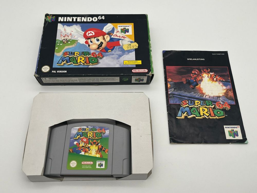 Super Mario 64 - Nintendo 64 OVP Pal (Gebraucht) in Basel für CHF 75 ...
