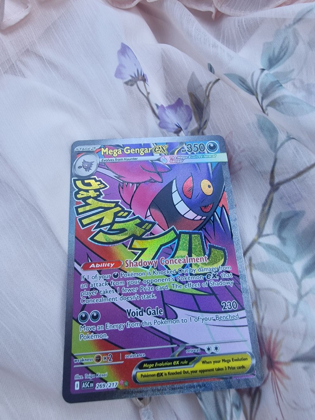 Pokémon Carte collezionabili: Mega Gengar ex (Nummer 269/217) – Nuovo (secondo la descrizione) da Rheinfelden venduto da kub_7ckw 3