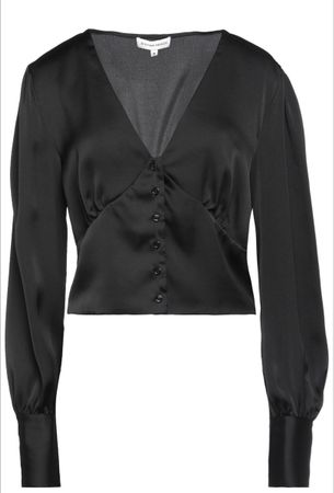 Schwarze Bluse von Silvian Heach, Grösse M, Top Zustand!