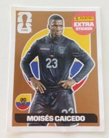 Panini FIFA Extra Sticker: Moises Caicedo Gold WM 2026