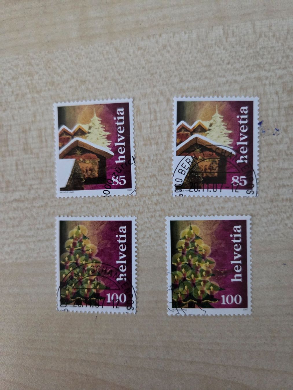 Tous les timbres: 2007 Weihnachtsbräuche – D'occasion à Aarau par Casl63