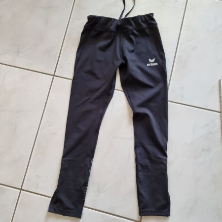 Lässige Erima Tights, schwarz, Top Zustand, Gr. 152