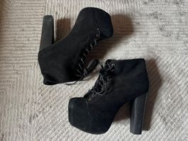 👠👠Stiefelette Gr. 39 schwarz LITA Jeffrey Campbell