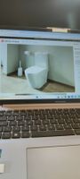 WC(Stand-WC aus Keramik Weiss)