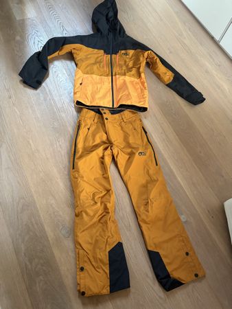 Picture Organic Skianzug Herren Grösse S gelb/schwarz