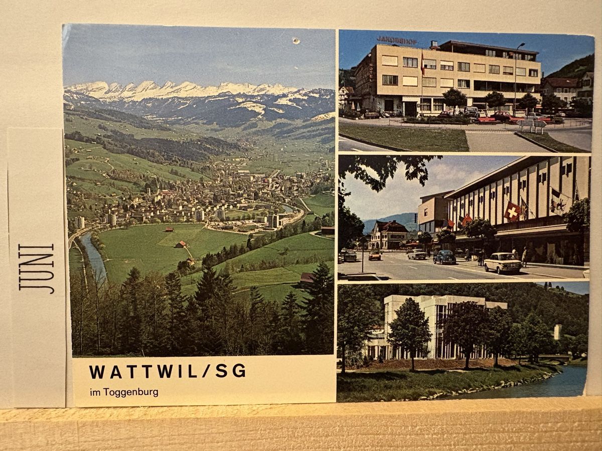 Cartes postales: AK von Wattwil – D'occasion à Rümlang par Kartenpost1