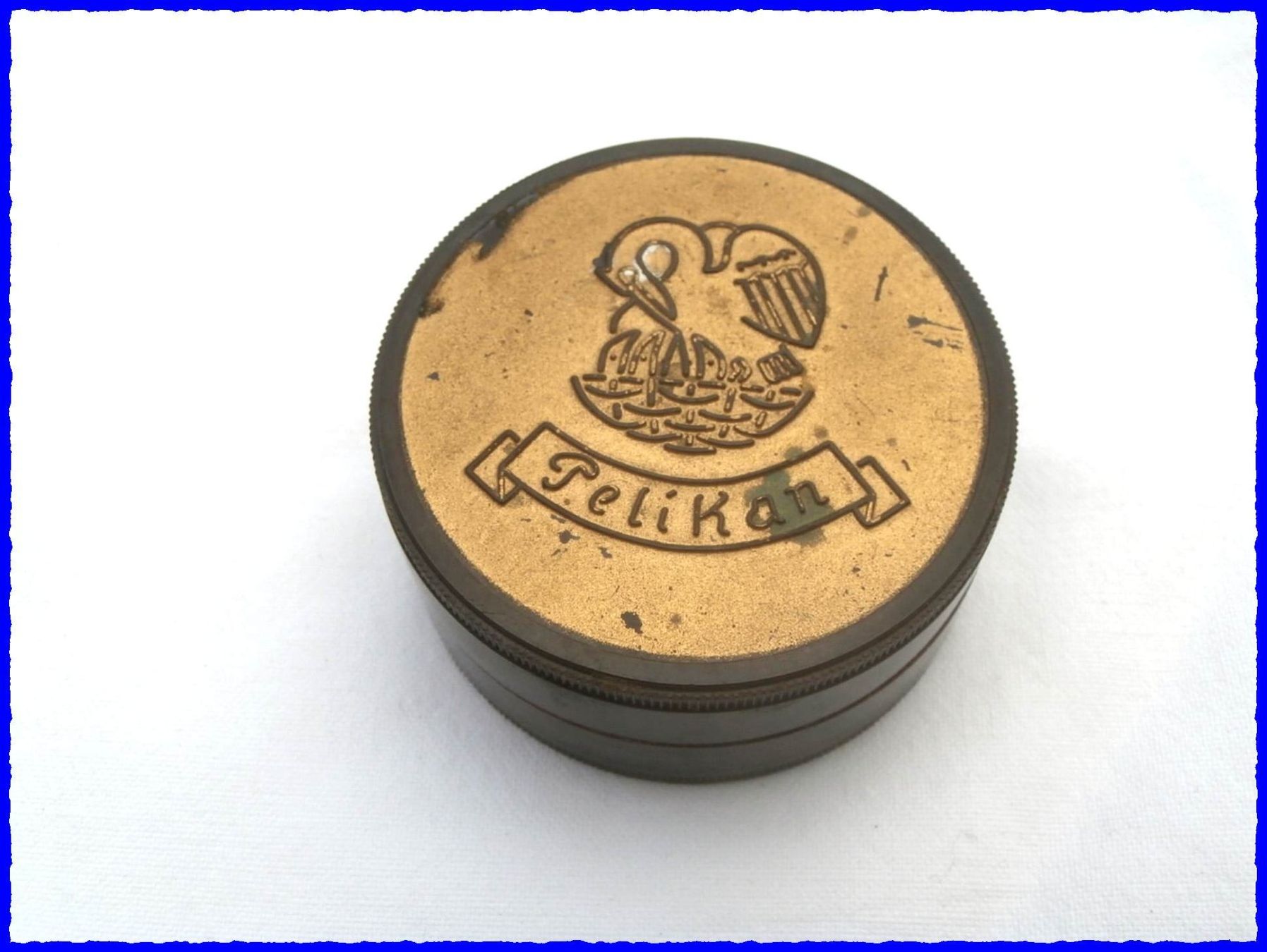 Barattoli: alte Farbbanddose aus Bakelit PELIKAN – Usato da Worblaufen venduto da Re_mo81