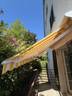 Tende da sole: Sonnenstore gelb-weiss 230 cm – Usato da Herrliberg venduto da tk8_22hw 2