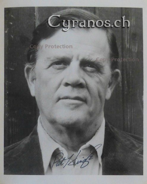 Autografi: Pat Hingle (1924-2009) Schauspieler - Autogramm – Usato da Dietikon venduto da cyranos1