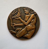 1950 Schützenmedaille Wollishofen ZH *RR*