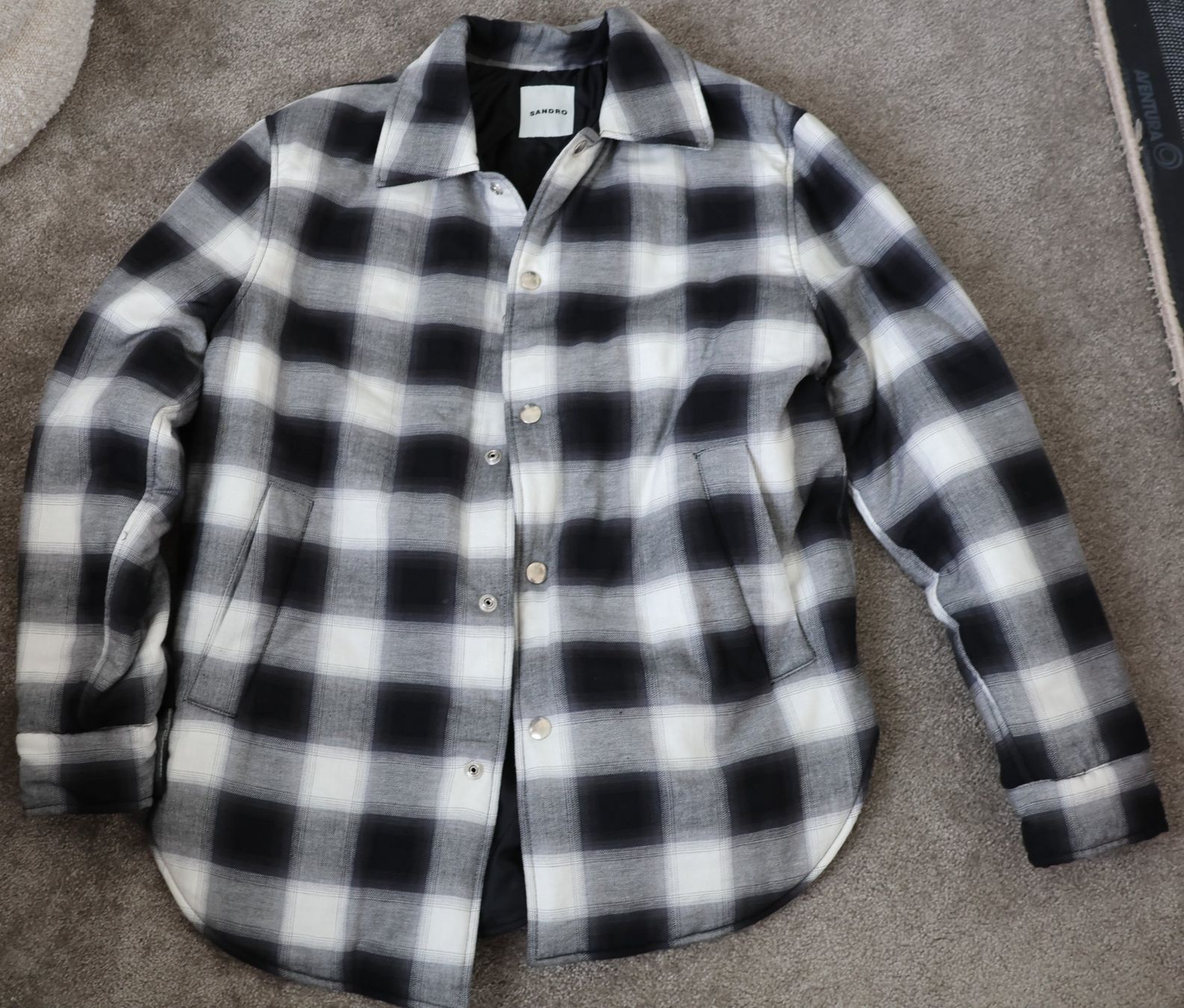 Jacken: Herren Quilted checked von Sandro Jacket M – Gebraucht aus Balzers von MinimenschMia 3