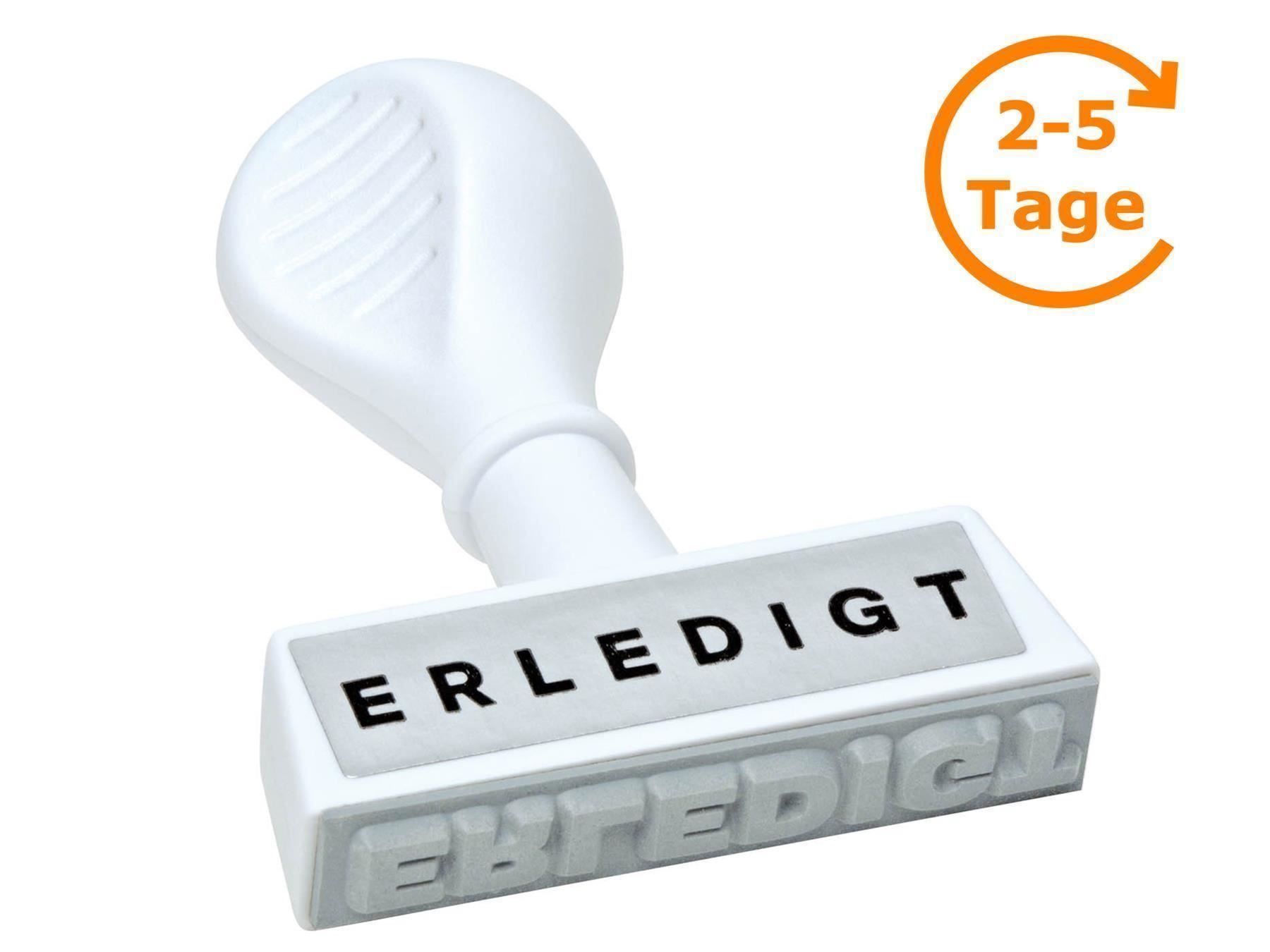 Timbri: Stempel ERLEDIGT, Abdruckbreite 45 mm – Nuovo e nell'imballaggio originale da St. Gallen venduto da cointec